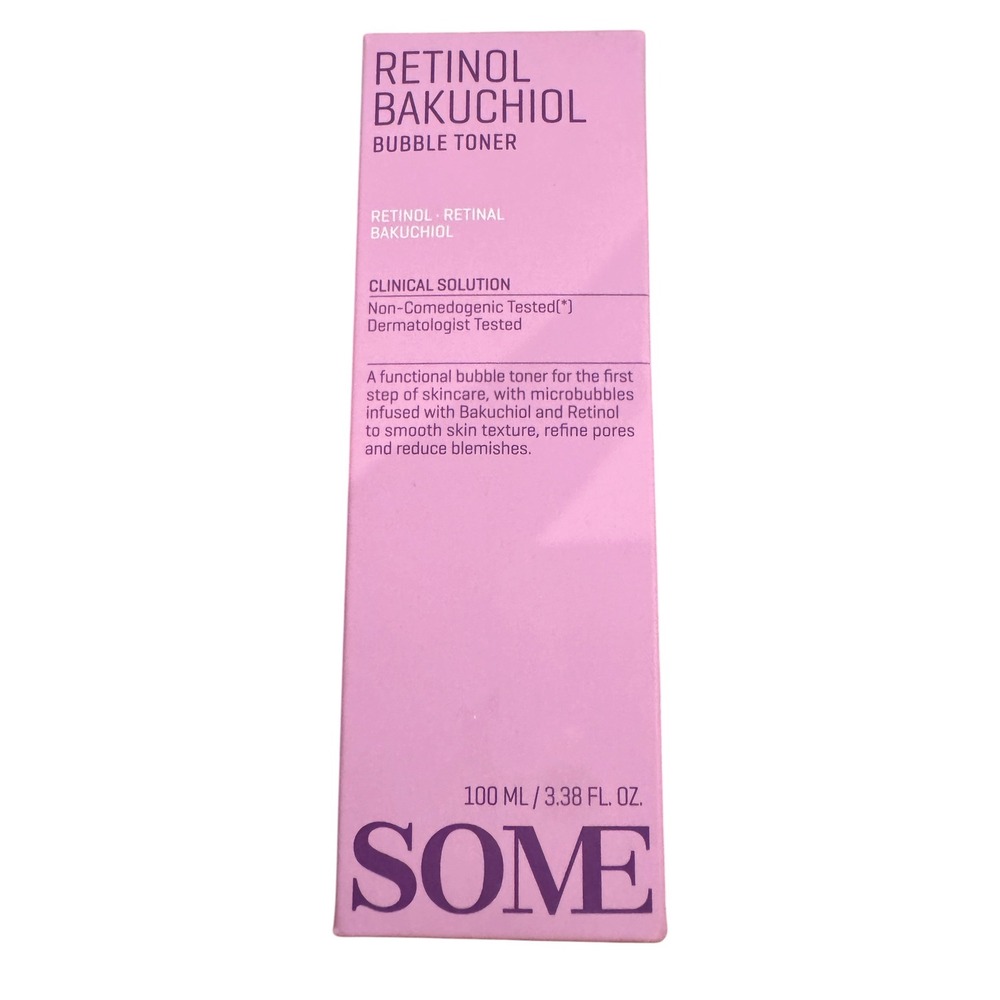 SOME BY MI Retinol Bakuchiol Bubble Toner 100ml Pore Care Skin Texture K-Beauty
